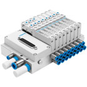 Valve terminal VTUG with multi-pin plug or fieldbus connection FESTO