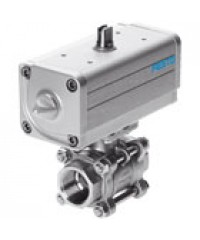 Ball valves and ball valve actuator units VZBA FESTO